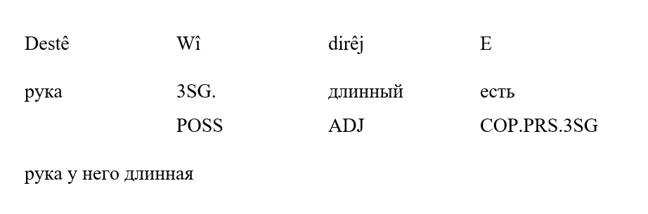 Рука у него длинная
