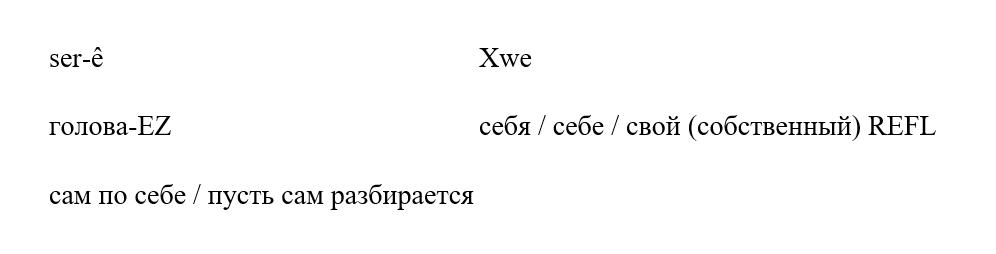 Сам по себе / пусть сам разбирается